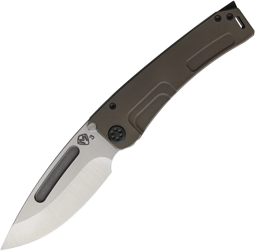 Medford Marauder-H Frame Lock Knife Bronze Anodized Ti (3.75" SW S35VN), Medford Marauder-H Frame Lock Knife Bronze Anodized Ti (3.75" SW S35VN) for Sale, Medford Marauder-H Frame Lock Knife Bronze Anodized Ti (3.75" SW S35VN)