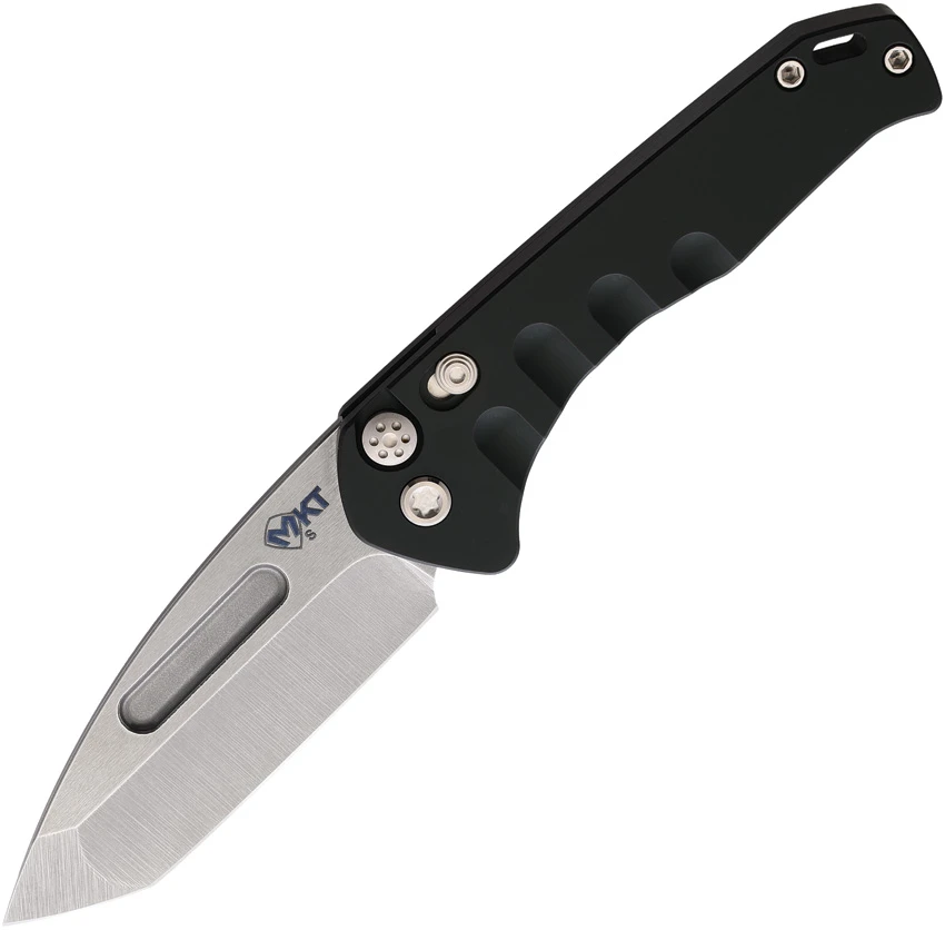Medford Auto Swift S35VN Tanto Green Aluminum (3.25" Tumbled), Medford Auto Swift S35VN Tanto Green Aluminum (3.25" Tumbled) for Sale, Medford Auto Swift S35VN Tanto Green Aluminum (3.25" Tumbled)