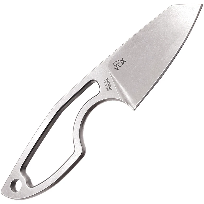 MKM Voxnaes Mikro 2 Fixed Blade Knife Skeletonized Stainless Steel (2" SW), MKM Voxnaes Mikro 2 Fixed Blade Knife Skeletonized Stainless Steel (2" SW) for Sale, MKM Voxnaes Mikro 2 Fixed Blade Knife Skeletonized Stainless Steel (2" SW)
