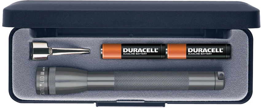Maglite Mini LED Flashlight 2-Cell AAA Gray (77 Lumens), Maglite Mini LED Flashlight 2-Cell AAA Gray (77 Lumens) for Sale, Maglite Mini LED Flashlight 2-Cell AAA Gray (77 Lumens)