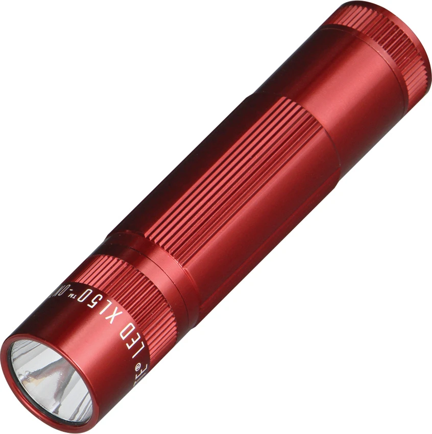 Mag-Lite XL50 LED Flashlight Red Aluminum (200 Lumens), Mag-Lite XL50 LED Flashlight Red Aluminum (200 Lumens) for Sale, Mag-Lite XL50 LED Flashlight Red Aluminum (200 Lumens)