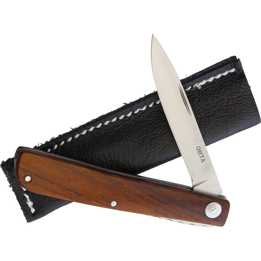 Ohta Knives Light Folder D2 Cocobolo, Ohta Knives Light Folder D2 Cocobolo for Sale, Ohta Knives Light Folder D2 Cocobolo