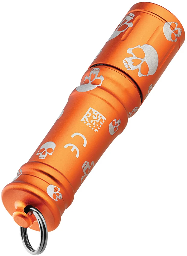 Olight i3E EOS Mono-Output Flashlight Orange Skull (90 Lumens), Olight i3E EOS Mono-Output Flashlight Orange Skull (90 Lumens) for Sale, Olight i3E EOS Mono-Output Flashlight Orange Skull (90 Lumens)