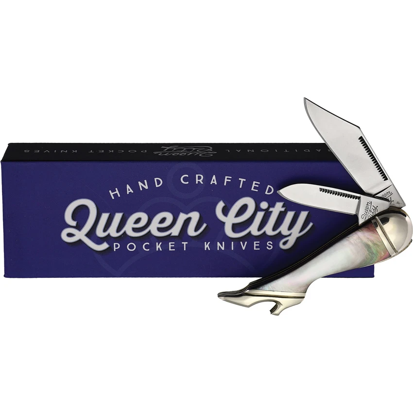 Queen City Leg Knife Black Pearl, Queen City Leg Knife Black Pearl for Sale, Queen City Leg Knife Black Pearl