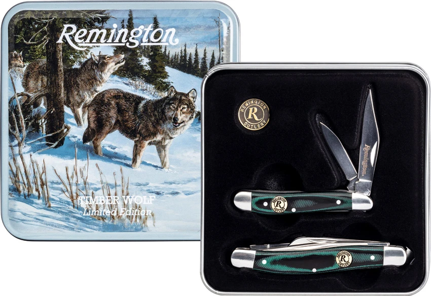 Remington Timber Wolves Gift Set, Remington Timber Wolves Gift Set for Sale, Remington Timber Wolves Gift Set
