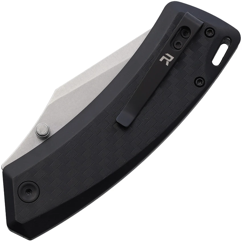 REVO Canyon Button Lock Flipper Knife Black FRN (3" Stonewash), REVO Canyon Button Lock Flipper Knife Black FRN (3" Stonewash) for Sale, REVO Canyon Button Lock Flipper Knife Black FRN (3" Stonewash)