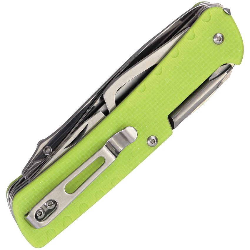 RUIKE Trekker LD43 Multi-Tool Folding Knife Lime Green G-10 (3.35" Mirror), RUIKE Trekker LD43 Multi-Tool Folding Knife Lime Green G-10 (3.35" Mirror) for Sale, RUIKE Trekker LD43 Multi-Tool Folding Knife Lime Green G-10 (3.35" Mirror)