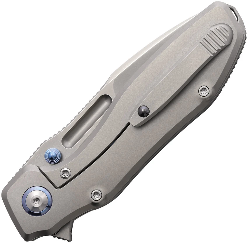 REMETTE RT-TwoFace Frame Lock Knife Gray Titanium (3.4" Ceramic Sandblast), REMETTE RT-TwoFace Frame Lock Knife Gray Titanium (3.4" Ceramic Sandblast) for Sale, REMETTE RT-TwoFace Frame Lock Knife Gray Titanium (3.4" Ceramic Sandblast)