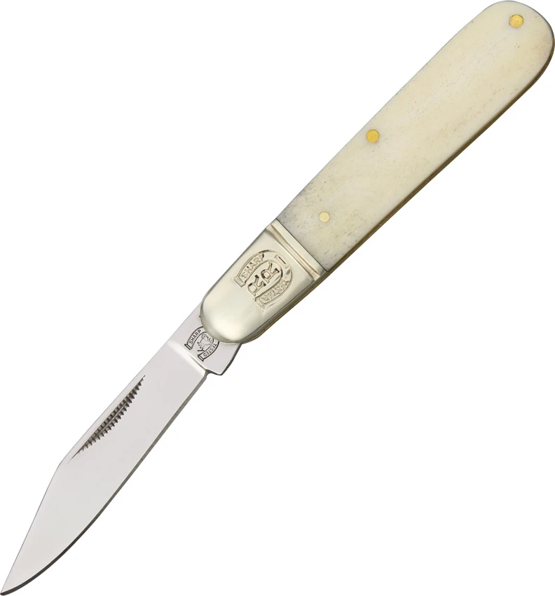 Rough Rider Small Barlow Pocket Knife White Smooth Bone (2" Satin), Rough Rider Small Barlow Pocket Knife White Smooth Bone (2" Satin) for Sale, Rough Rider Small Barlow Pocket Knife White Smooth Bone (2" Satin)