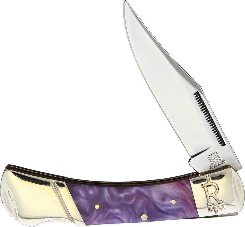 Rough Rider Knives Purple Swirl Lockback, Rough Rider Knives Purple Swirl Lockback for Sale, Rough Rider Knives Purple Swirl Lockback