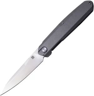 Real Steel S5 Metamorph Compact Frame Lock Knife Textured Titanium (3" Satin), Real Steel S5 Metamorph Compact Frame Lock Knife Textured Titanium (3" Satin) for Sale, Real Steel S5 Metamorph Compact Frame Lock Knife Textured Titanium (3" Satin)