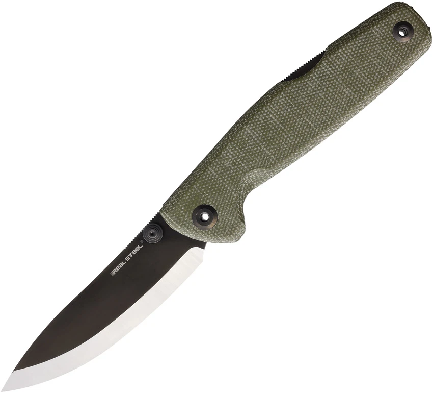 Real Steel Yak Lockback Green Scandi, Real Steel Yak Lockback Green Scandi for Sale, Real Steel Yak Lockback Green Scandi