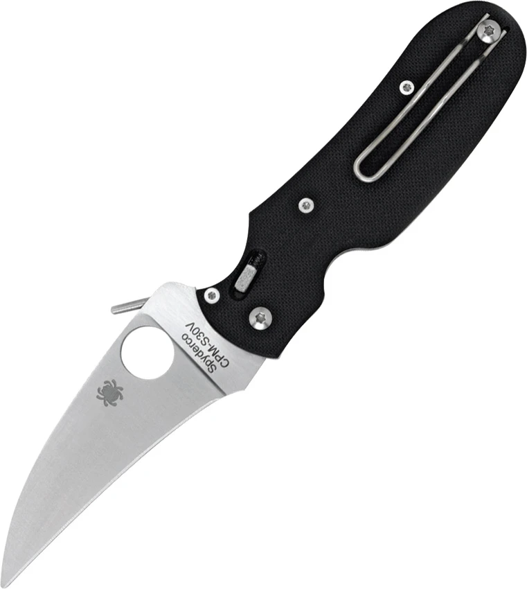 Spyderco P'Kal Knife C103GP Black G-10 (3" Satin Plain), Spyderco P'Kal Knife C103GP Black G-10 (3" Satin Plain) for Sale, Spyderco P'Kal Knife C103GP Black G-10 (3" Satin Plain)