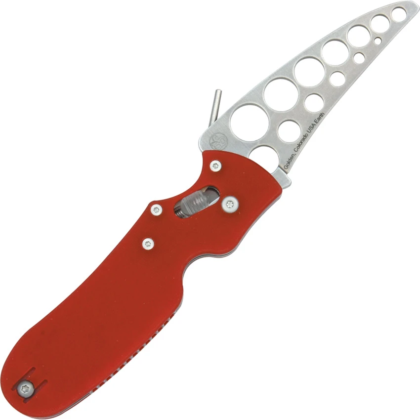 Spyderco P'Kal Trainer Knife C103TR Red G-10 (3" Satin Trainer), Spyderco P'Kal Trainer Knife C103TR Red G-10 (3" Satin Trainer) for Sale, Spyderco P'Kal Trainer Knife C103TR Red G-10 (3" Satin Trainer)
