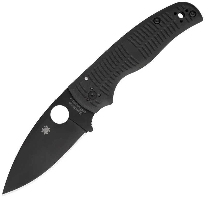Spyderco Shaman Salt Compression Lock Knife Black G-10 (3.6" DLC) C229GMCBKP, Spyderco Shaman Salt Compression Lock Knife Black G-10 (3.6" DLC) C229GMCBKP for Sale, Spyderco Shaman Salt Compression Lock Knife Black G-10 (3.6" DLC) C229GMCBKP