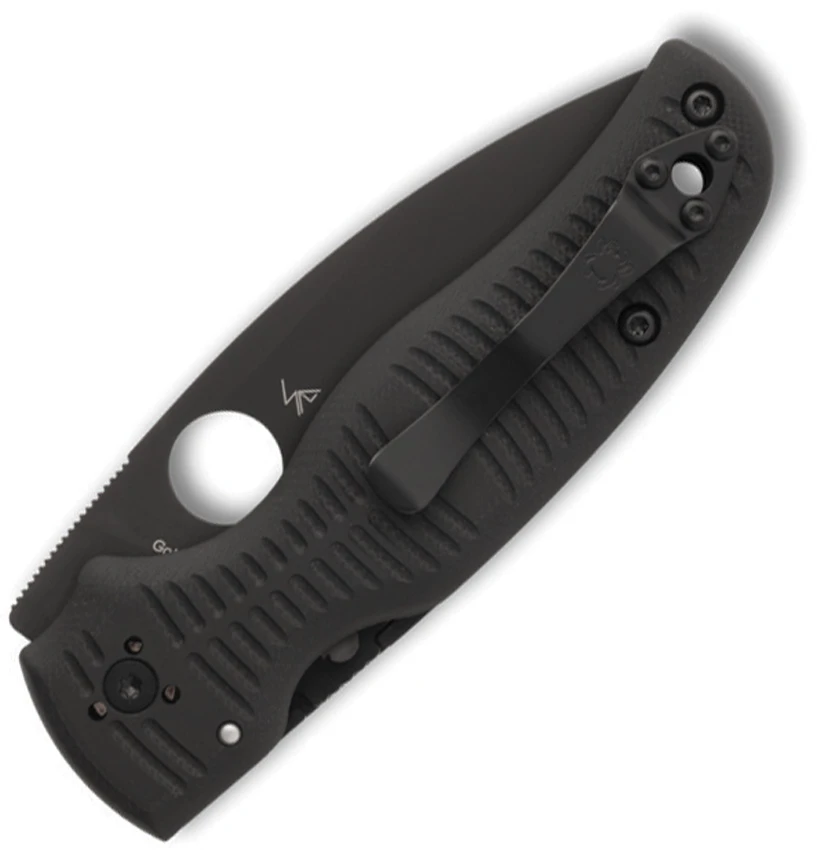 Spyderco Shaman Salt Compression Lock Knife Black G-10 (3.6" DLC) C229GMCBKP, Spyderco Shaman Salt Compression Lock Knife Black G-10 (3.6" DLC) C229GMCBKP for Sale, Spyderco Shaman Salt Compression Lock Knife Black G-10 (3.6" DLC) C229GMCBKP