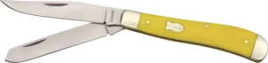 Old Timer Gunstock Trapper Knife 3.875" Yellow 94OTY, Old Timer Gunstock Trapper Knife 3.875" Yellow 94OTY for Sale, Old Timer Gunstock Trapper Knife 3.875" Yellow 94OTY