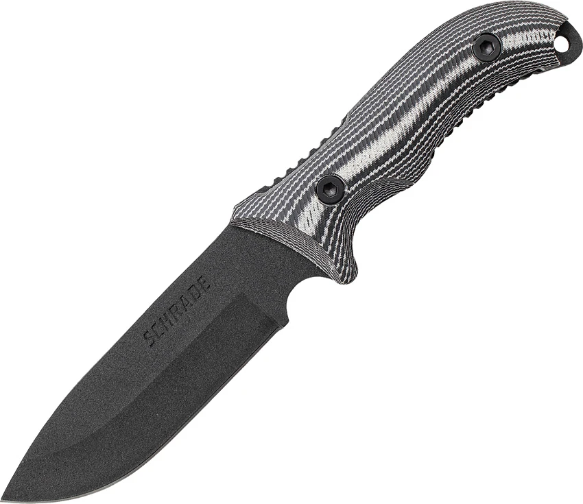 Schrade Extreme Survival Fixed Blade Knife Micarta (5" Black) SCHF36M, Schrade Extreme Survival Fixed Blade Knife Micarta (5" Black) SCHF36M for Sale, Schrade Extreme Survival Fixed Blade Knife Micarta (5" Black) SCHF36M