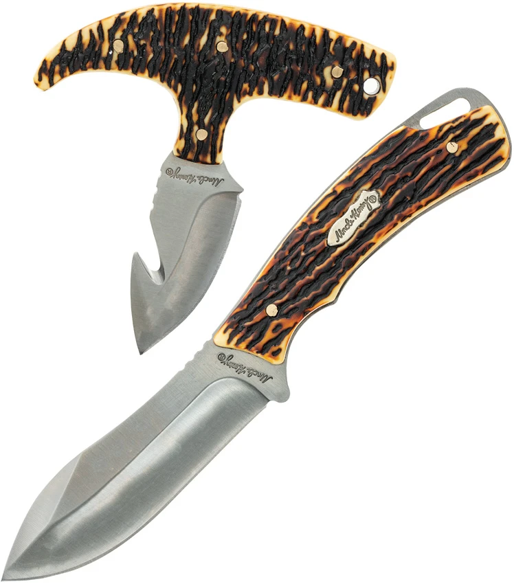 Uncle Henry 2-Piece Hunting Knife Set – 8" Drop Point Hunter & 4.5" T-Handle, Uncle Henry 2-Piece Hunting Knife Set – 8" Drop Point Hunter & 4.5" T-Handle for Sale, Uncle Henry 2-Piece Hunting Knife Set – 8" Drop Point Hunter & 4.5" T-Handle
