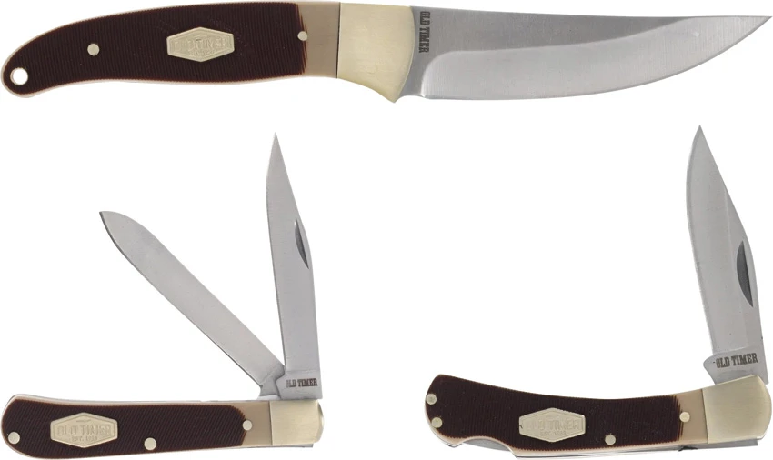 Schrade Old Timer Fixed/Folder Combo, Schrade Old Timer Fixed/Folder Combo for Sale, Schrade Old Timer Fixed/Folder Combo