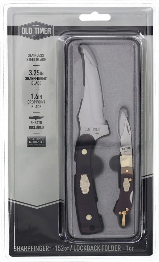 Schrade Ot Sharpfinger/Folder Combo, Schrade Ot Sharpfinger/Folder Combo for Sale, Schrade Ot Sharpfinger/Folder Combo