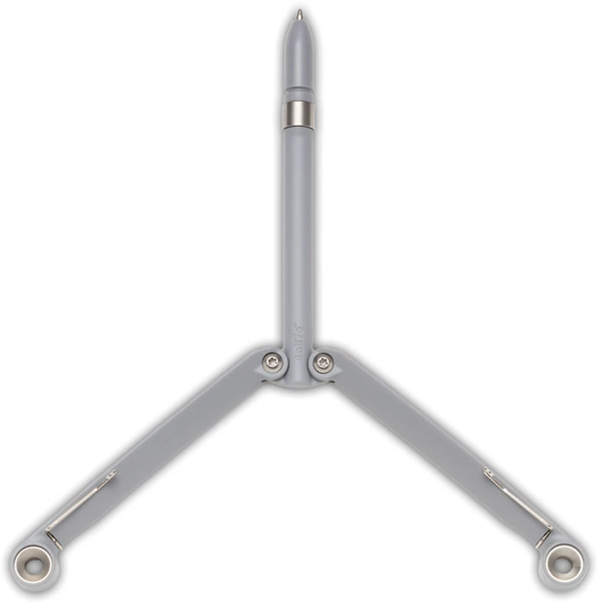BaliYo by Spyderco Pen Butterfly Flipper (Gray), BaliYo by Spyderco Pen Butterfly Flipper (Gray) for Sale, BaliYo by Spyderco Pen Butterfly Flipper (Gray)