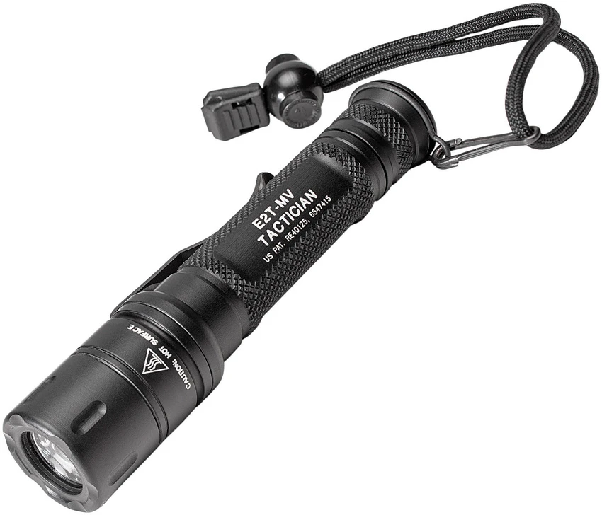 SureFire E2T-MV Tactician Flashlight Black Aluminum (800 Lumens), SureFire E2T-MV Tactician Flashlight Black Aluminum (800 Lumens) for Sale, SureFire E2T-MV Tactician Flashlight Black Aluminum (800 Lumens)