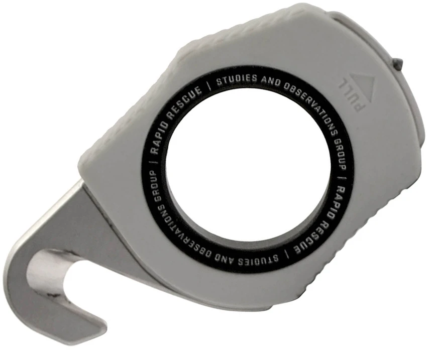 SOG Rapid Rescue Hook Concrete Dust Gray and Black GRN (.80" Satin), SOG Rapid Rescue Hook Concrete Dust Gray and Black GRN (.80" Satin) for Sale, SOG Rapid Rescue Hook Concrete Dust Gray and Black GRN (.80" Satin)