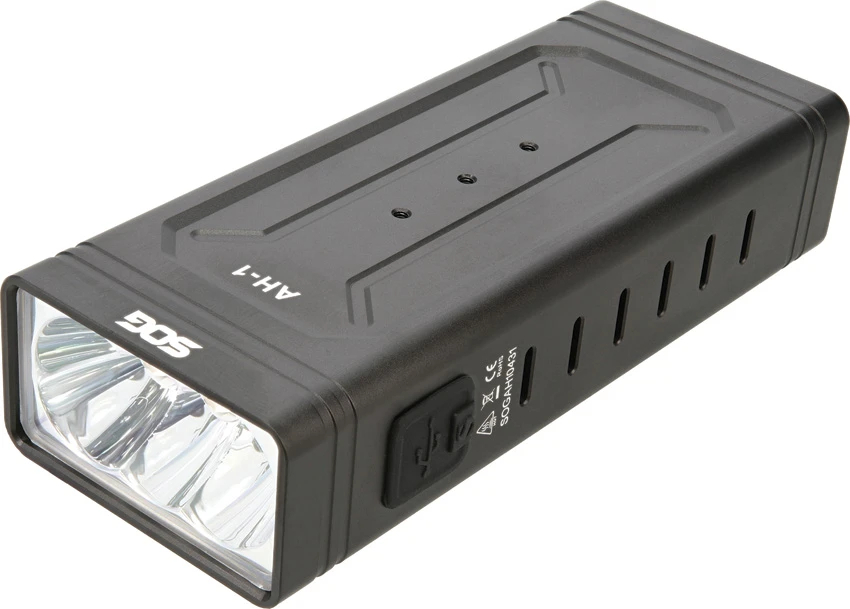 SOG AH-1 Black Aluminum Flashlight (5000 Lumens), SOG AH-1 Black Aluminum Flashlight (5000 Lumens) for Sale, SOG AH-1 Black Aluminum Flashlight (5000 Lumens)
