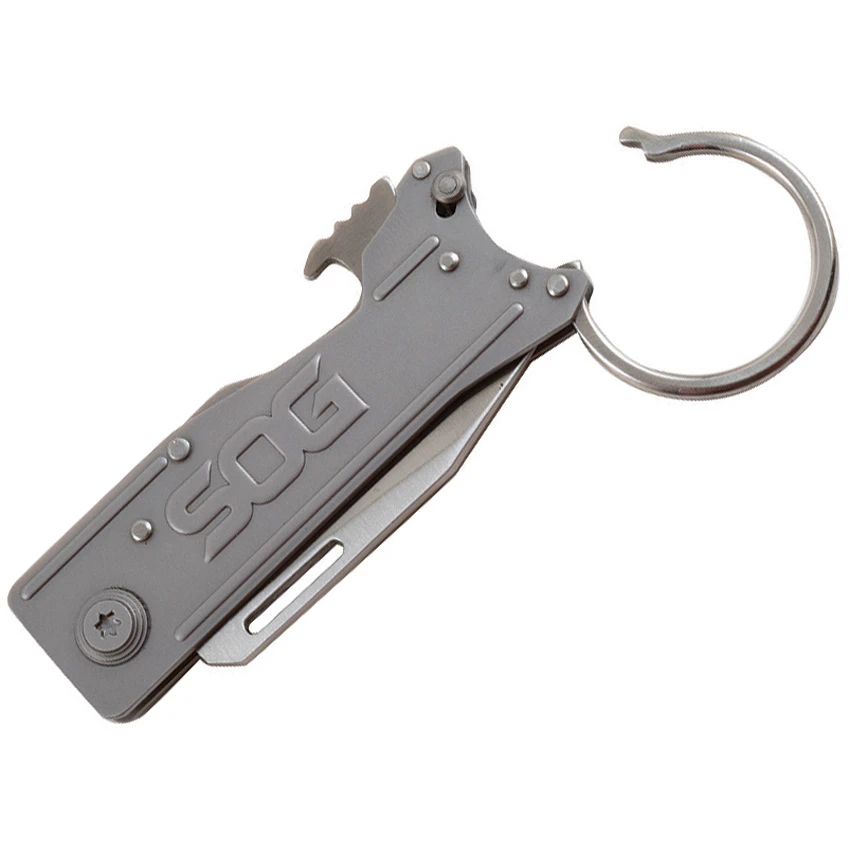 SOG Keytron Keychain Knife (1.9" Stonewash) KT1001-CP, SOG Keytron Keychain Knife (1.9" Stonewash) KT1001-CP for Sale, SOG Keytron Keychain Knife (1.9" Stonewash) KT1001-CP