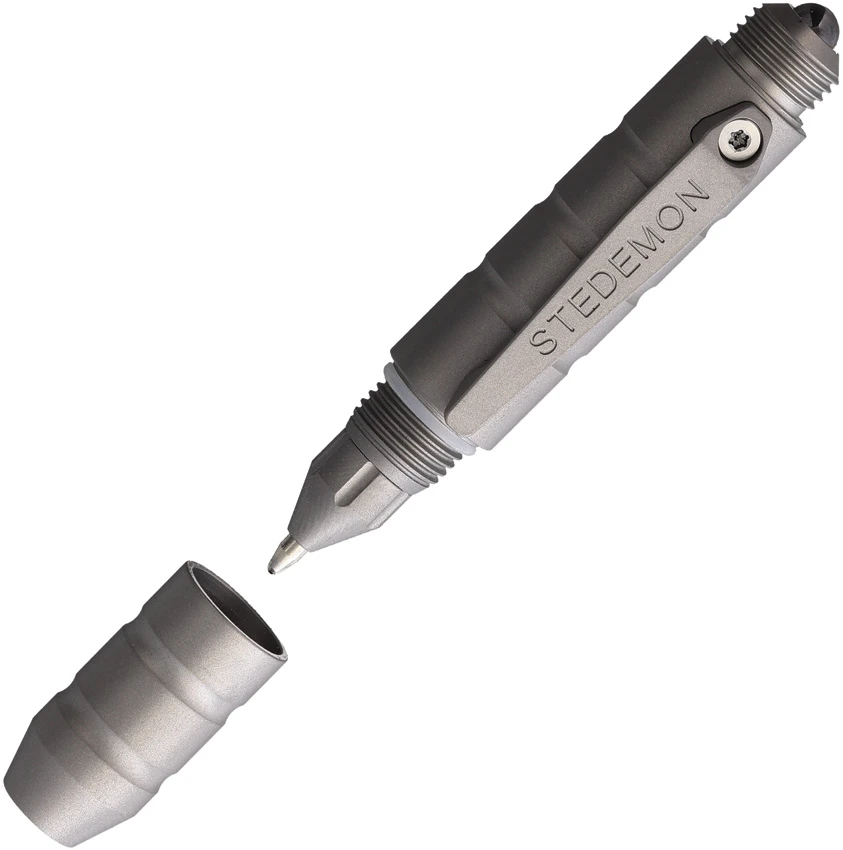 Stedemon P01 EDC Titanium Tactical Pen - Blasted, Stedemon P01 EDC Titanium Tactical Pen - Blasted for Sale, Stedemon P01 EDC Titanium Tactical Pen - Blasted