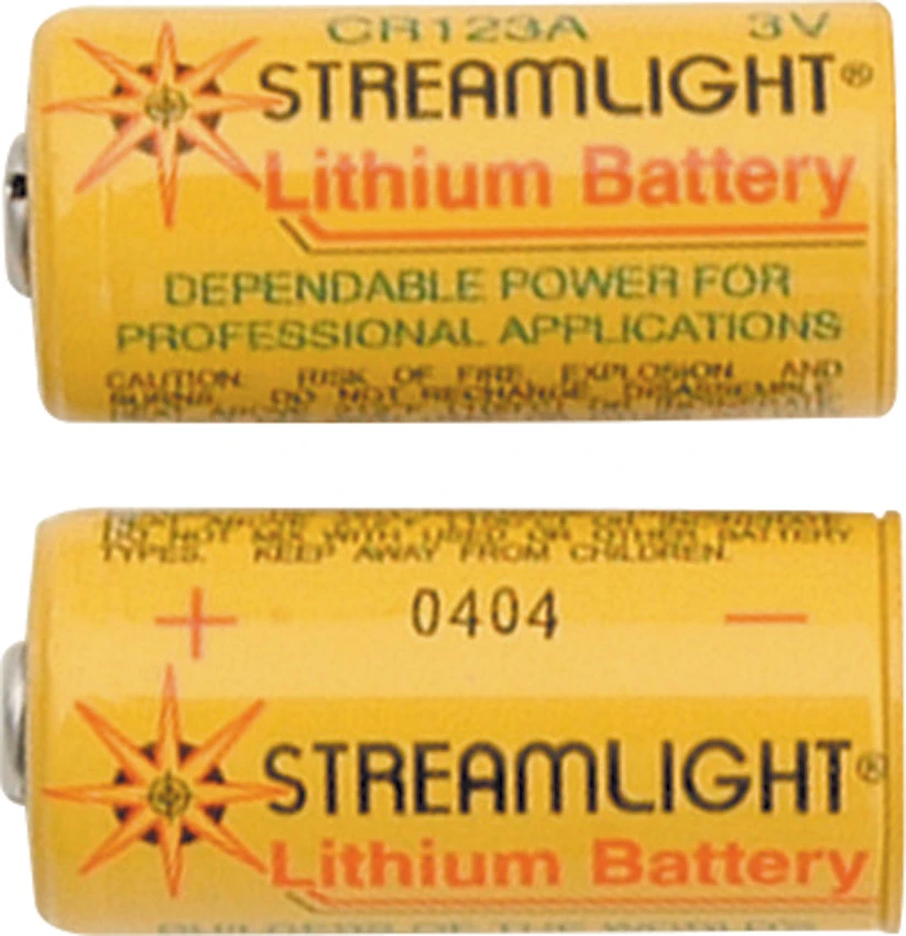 Streamlight Two Replacement Lithium Batteries CR123A 3V, Streamlight Two Replacement Lithium Batteries CR123A 3V for Sale, Streamlight Two Replacement Lithium Batteries CR123A 3V