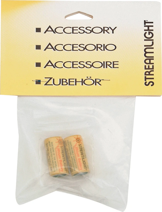 Streamlight Two Replacement Lithium Batteries CR123A 3V, Streamlight Two Replacement Lithium Batteries CR123A 3V for Sale, Streamlight Two Replacement Lithium Batteries CR123A 3V