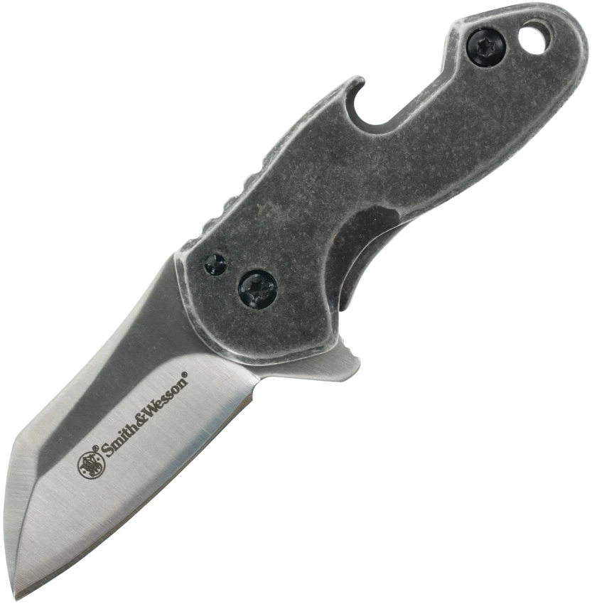 Smith & Wesson Drive Flipper Frame Lock Knife Gray SW Stainless Steel (1.5" SW), Smith & Wesson Drive Flipper Frame Lock Knife Gray SW Stainless Steel (1.5" SW) for Sale, Smith & Wesson Drive Flipper Frame Lock Knife Gray SW Stainless Steel (1.5" SW)