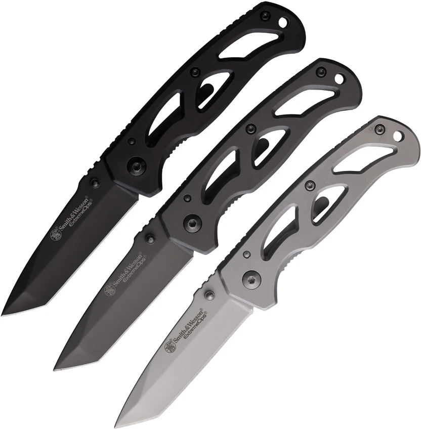 Smith & Wesson 3 Piece Utility Knife Set (Black/Gray/Bead Blast) 1085964, Smith & Wesson 3 Piece Utility Knife Set (Black/Gray/Bead Blast) 1085964 for Sale, Smith & Wesson 3 Piece Utility Knife Set (Black/Gray/Bead Blast) 1085964