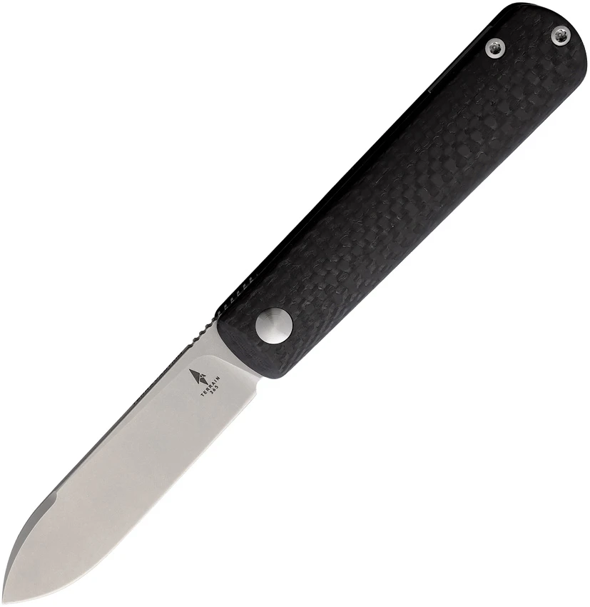 Terrain 365 Otter Slip Flip Slip Joint Knife Carbon Fiber (3" Terravantium), Terrain 365 Otter Slip Flip Slip Joint Knife Carbon Fiber (3" Terravantium) for Sale, Terrain 365 Otter Slip Flip Slip Joint Knife Carbon Fiber (3" Terravantium)