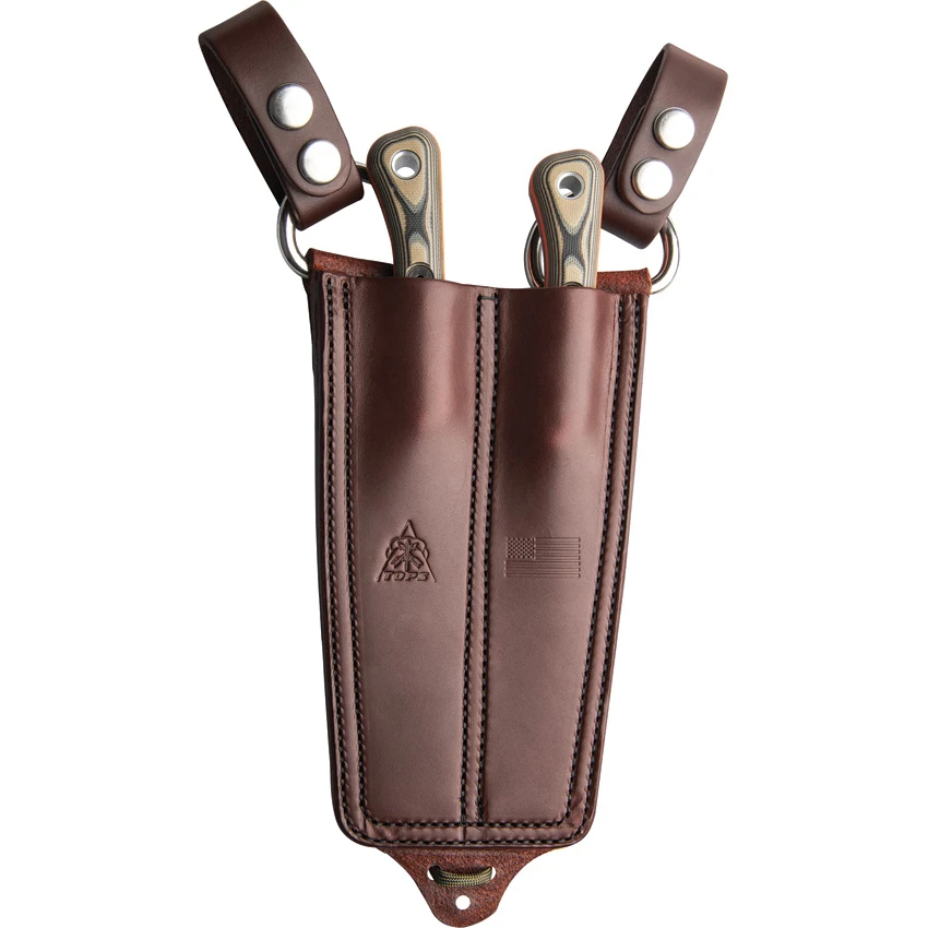 TOPS Knives Muley Combo w/ Leather Sheath (Skinner & Saw) MCMB-01, TOPS Knives Muley Combo w/ Leather Sheath (Skinner & Saw) MCMB-01 for Sale, TOPS Knives Muley Combo w/ Leather Sheath (Skinner & Saw) MCMB-01