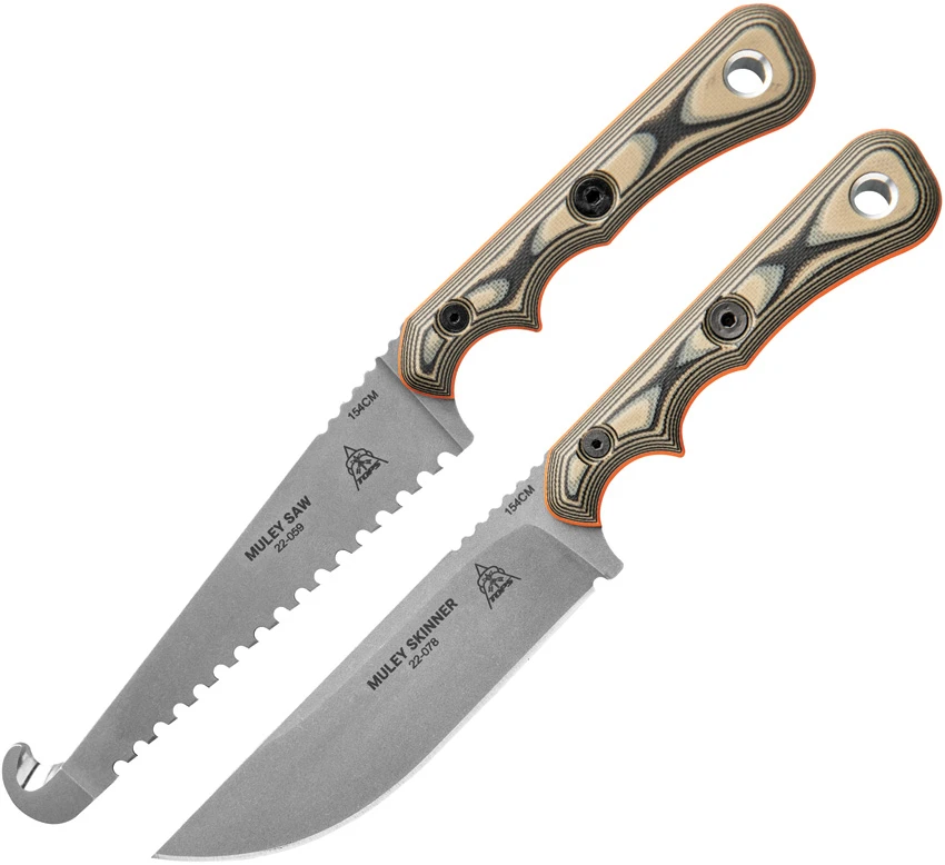 TOPS Knives Muley Combo w/ Kydex Sheaths (Skinner & Saw) MCMB-02, TOPS Knives Muley Combo w/ Kydex Sheaths (Skinner & Saw) MCMB-02 for Sale, TOPS Knives Muley Combo w/ Kydex Sheaths (Skinner & Saw) MCMB-02