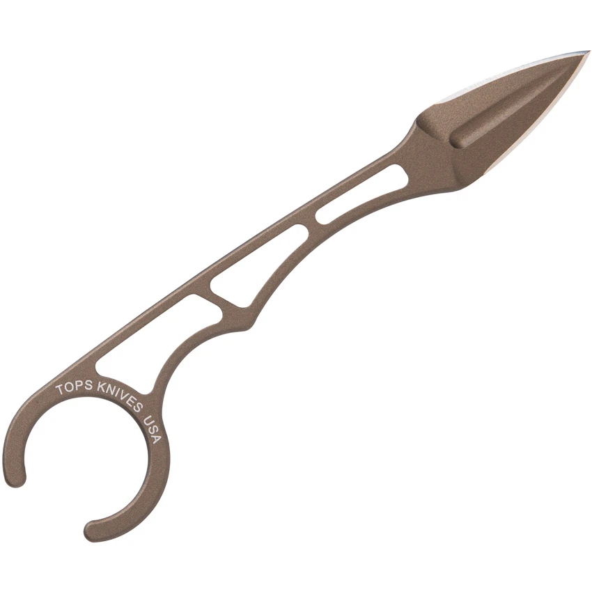TOPS Knives Papa Delta Fixed Blade Knife (1.6" Bronze), TOPS Knives Papa Delta Fixed Blade Knife (1.6" Bronze) for Sale, TOPS Knives Papa Delta Fixed Blade Knife (1.6" Bronze)