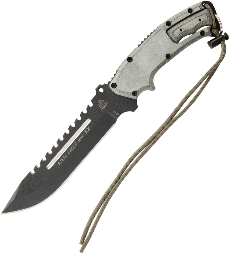 TOPS Knives Steel Eagle 107C XX Knife & Baby Eagle Set (7.5" Black), TOPS Knives Steel Eagle 107C XX Knife & Baby Eagle Set (7.5" Black) for Sale, TOPS Knives Steel Eagle 107C XX Knife & Baby Eagle Set (7.5" Black)