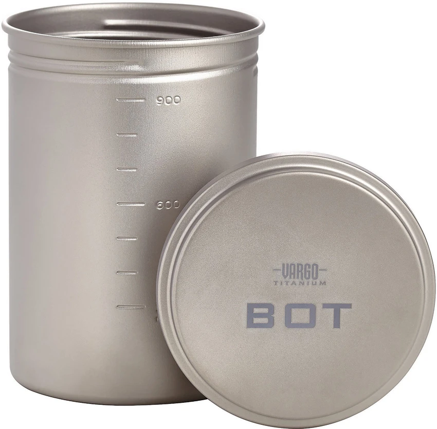 Vargo Titanium BOT Bottle Pot Water/Cooking (1 liter), Vargo Titanium BOT Bottle Pot Water/Cooking (1 liter) for Sale, Vargo Titanium BOT Bottle Pot Water/Cooking (1 liter)
