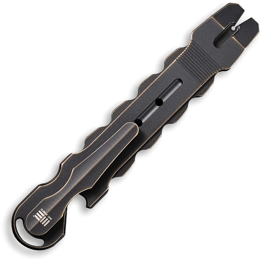 WE Knife Co. Gesila Titanium Prybar Tool - Antique Bronze, WE Knife Co. Gesila Titanium Prybar Tool - Antique Bronze for Sale, WE Knife Co. Gesila Titanium Prybar Tool - Antique Bronze