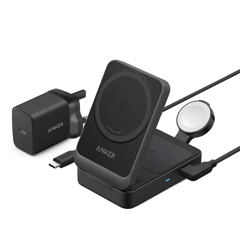 Anker MagGo Wireless Charging Station (Foldable 3-in-1) B2557 , Anker MagGo Wireless Charging Station (Foldable 3-in-1) B2557 for sale , Anker MagGo Wireless Charging Station (Foldable 3-in-1) B2557 for Sale in Pakistan , Anker MagGo Wireless Charging Sta
