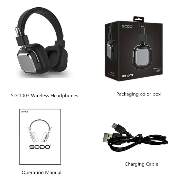 BT HEADPHONE SODO SD1003 , BT HEADPHONE SODO SD1003 for sale , BT HEADPHONE SODO SD1003 for Sale in Pakistan , BT HEADPHONE SODO SD1003 Available in Pakistan , BT HEADPHONE SODO SD1003 in lowest price