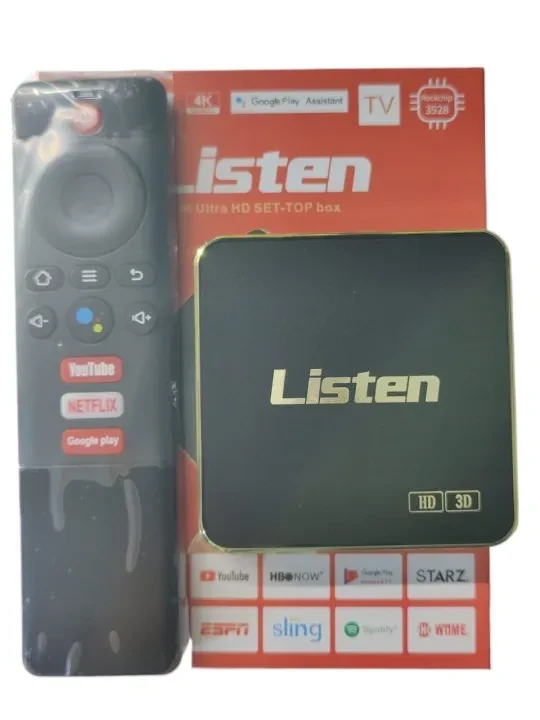 LISTEN 4K ULTRA HD SMART BOX , LISTEN 4K ULTRA HD SMART BOX for sale , LISTEN 4K ULTRA HD SMART BOX for Sale in Pakistan , LISTEN 4K ULTRA HD SMART BOX Available in Pakistan , LISTEN 4K ULTRA HD SMART BOX in lowest price