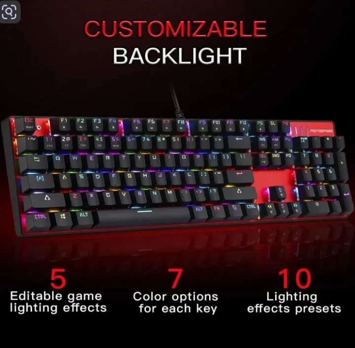 MECHANICAL KEYBOARD GAMING WIRED K104 , MECHANICAL KEYBOARD GAMING WIRED K104 for sale , MECHANICAL KEYBOARD GAMING WIRED K104 for Sale in Pakistan , MECHANICAL KEYBOARD GAMING WIRED K104 Available in Pakistan , MECHANICAL KEYBOARD GAMING WIRED K104 in lo
