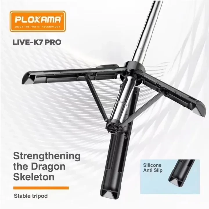 PLOKAMA SELFIE STICK LIVE K7 LED , PLOKAMA SELFIE STICK LIVE K7 LED for sale , PLOKAMA SELFIE STICK LIVE K7 LED for Sale in Pakistan , PLOKAMA SELFIE STICK LIVE K7 LED Available in Pakistan , PLOKAMA SELFIE STICK LIVE K7 LED in lowest price