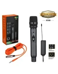 WIRELESS MICROPHONE X558 , WIRELESS MICROPHONE X558 for sale , WIRELESS MICROPHONE X558 for Sale in Pakistan , WIRELESS MICROPHONE X558 Available in Pakistan , WIRELESS MICROPHONE X558 in lowest price