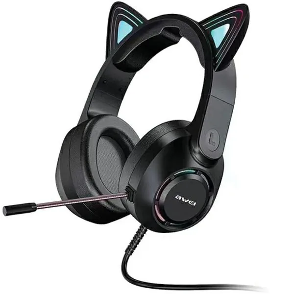 Awei GM-9 Flash Light Cat Ears Headphones with Microphone , Awei GM-9 Flash Light Cat Ears Headphones with Microphone for sale , Awei GM-9 Flash Light Cat Ears Headphones with Microphone for Sale in Pakistan , Awei GM-9 Flash Light Cat Ears Headphones wit