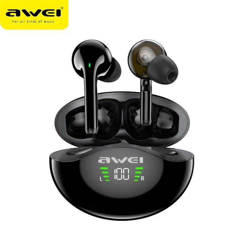Awei T12P TWS Earphone Dual Dynamic Driver Wireless Bluetooth , Awei T12P TWS Earphone Dual Dynamic Driver Wireless Bluetooth for sale , Awei T12P TWS Earphone Dual Dynamic Driver Wireless Bluetooth for Sale in Pakistan , Awei T12P TWS Earphone Dual Dynam